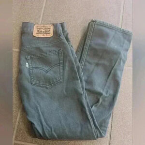 Levi's 511 Slim Grey Jeans  Boys Size 10 Reg W25 L25